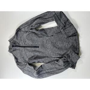 Lululemon Run Briskly 1/2 Zip Pullover in Coco Pique S